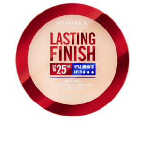 Rimmel London Lasting Finish Polvo Mate #001 Fair Porcelain - 7g de Cobertura Perfecta