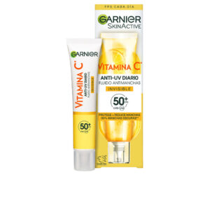 Garnier Skinactive Fluido Antimanchas Vitamina C SPF50+ 40 ml - Protección y Luminosidad Ideal
