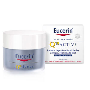 Eucerin Q10 ACTIVE Crema Nocturna Rejuvenecedora Antiarrugas 50 ml