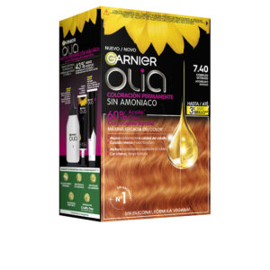 Garnier OLIA Coloración Permanente #7.40 - Cobrizo Intenso Radiance
