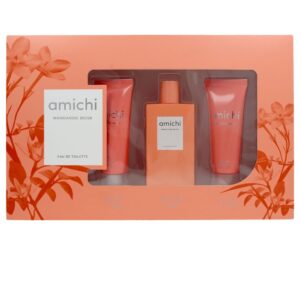 Amichi Mandarine Musk Set Exclusivo - Eau de Toilette 75 ml + Gel de Ducha 75 ml + Leche Corporal 75 ml
