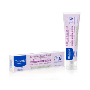 BEBÉ-NIÑO Crema Bálsamo 1-2-3 Mustela 50 ml - Protección y Cuidado Suave para la Piel del Bebé