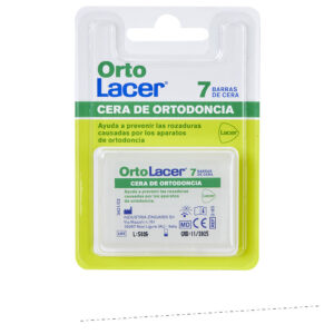 ORTOLACER Cera de Ortodoncia Lacer - ¡Comodidad y Protección en 7 Barras!