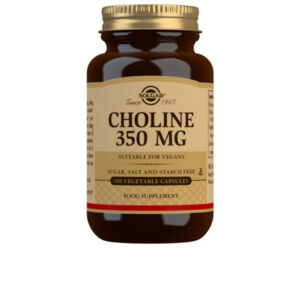 "Solgar Colina 350 mg - 100 Cápsulas Veganas para Salud Cognitiva"