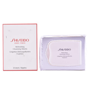 Toallitas Desmaquillantes Refrescantes Shiseido - 30 Unidades
