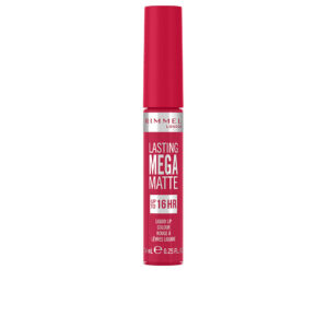 Rimmel London LASTING MEGA MATTE - Color de Labios Líquido Fucsia Flush #910 - 7,4 ml