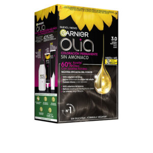 Garnier OLIA Color Intensivo #3,0 - Negro Profundo: Belleza Radiante y Cuidado Excepcional