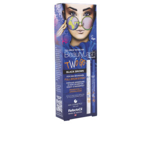 Refectocil Beauty Lash Two Go: Tinte Profesional para Cejas #Black Brown - Pack de 2 unidades
