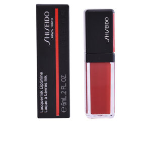 Shiseido LACQUERINK Lipshine #304 - Rojo Techno Espectacular
