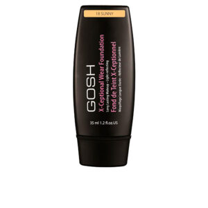 Gosh X-CEPTIONAL WEAR FOUNDATION - Maquillaje de Larga Duración #18 Sunny - 35 ml