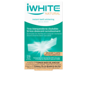 "Iwhite Tiras Blanqueadoras Disolubles con Extracto de Fresa - 28 Unidades"