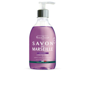 Beauterra Jabón Líquido de Lavanda Marseille 300 ml - Sensación Relajante y Naturaleza Pura