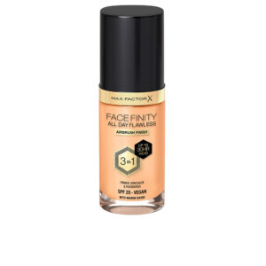 Max Factor Facefinity 3 en 1: Primer, Corrector y Base de Maquillaje #70 Warm Sand - 30 ml.