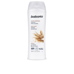 Babaria Leche Corporal Calmante de Avena para Piel Sensible - 400 ml