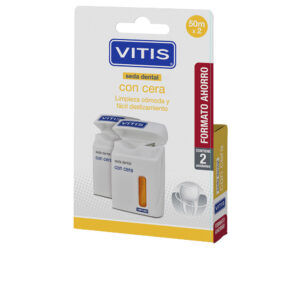 VITIS Seda Dental Duo con Cera - Pack de 2 Unidades