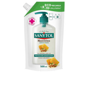 Sanytol Jabón Antibacteriano Nutritivo ECO 500 ml - Cuidado Suave y Eficaz