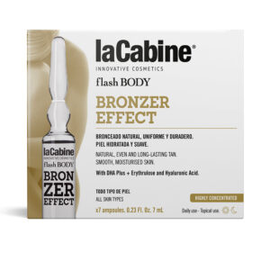 Ampollas Corporales Efecto Bronceado Intensivo 7 x 7 ml - La Cabine