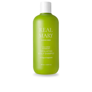 REAL MARY Champú Exfoliante para el Cuero Cabelludo 400 ml – Marca Rated Green