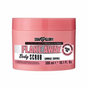 Exfoliante Corporal FLAKE AWAY de Soap & Glory - 300 ml de Suavidad Radiante