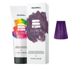 Goldwell ELUMEN PLAY Color de Cabello Semi Permanente Sin Oxidantes #Violet - 120 ml