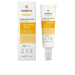 Sesderma Repaskin Fluido Invisible SPF50+ 50 ml - Protección Solar Avanzada para el Rostro