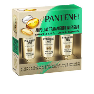 Ampollas Pantene Suave & Liso - Hidratación Intensa 3 x 15 ml
