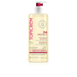 Topicrem DA PROTECT Aceite Limpiador Relipidizante 500 ml - Hidratación Intensiva para la Piel