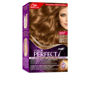 **WELLA COLOR PERFECT 7 - Castaño Bambi: Color Intenso con 100% Cobertura de Canas**
