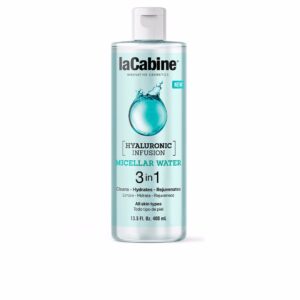 La Cabine Agua Micelar Perfect Clean 400 ml - Hidratación Profunda y Limpieza Suave con Ácido Hialurónico