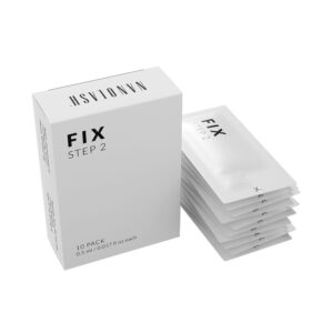 Nanolash FIX STEP 2 - Neutralizador Avanzado para Lifting y Laminado de Pestañas (10 u)