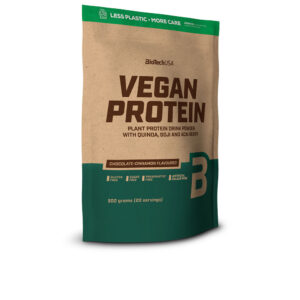 Biotech USA Protein Vegana Chocolate y Canela 500g – Delicia Nutritiva y Energizante