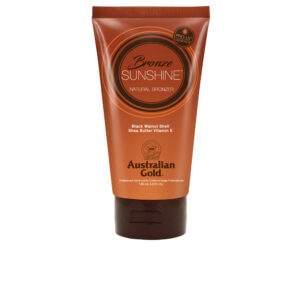 Australian Gold SUNSHINE BRONZE Bronceador Natural Profesional 133 ml con Extracto de Cáscara de Nuez Negra