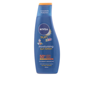 Nivea SUN NIÑOS Protector Hidratante Waterproof SPF50+ - Protección Extrema 200 ml