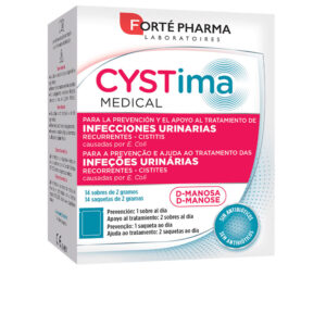 CYSTIMA MÉDICAL Forté Pharma - Solución Intensiva para Infecciones Urinarias (14 Sobres)