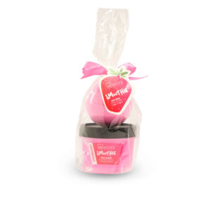 "Set de Mini Bombas de Baño Smoothie de Fresa - Exfoliante Corporal 95 ml | Idc Institute (Lote de 2)"