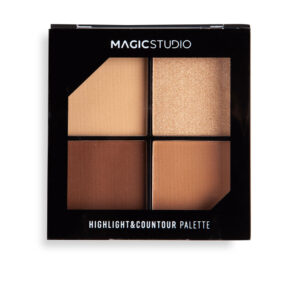 Magic Studio Paleta de Iluminación y Contorno 2,8 g - Resalta y Define tu Belleza