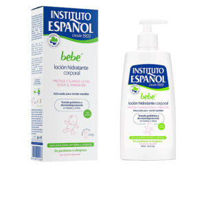 Loción Hidratante Corporal BEBE 300 ml - Instituto Español: Suavidad y Nutrición para tu Piel.