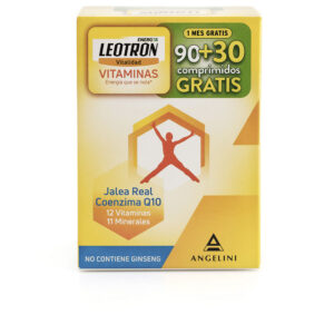 Leotron Vitalidad Total: Comprimidos de Vitaminas 90 + 30 Gratis - 120 Unidades