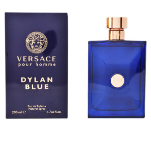 Versace Dylan Blue Eau de Toilette 200 ml - Elegancia y Frescura en Cada Rocío