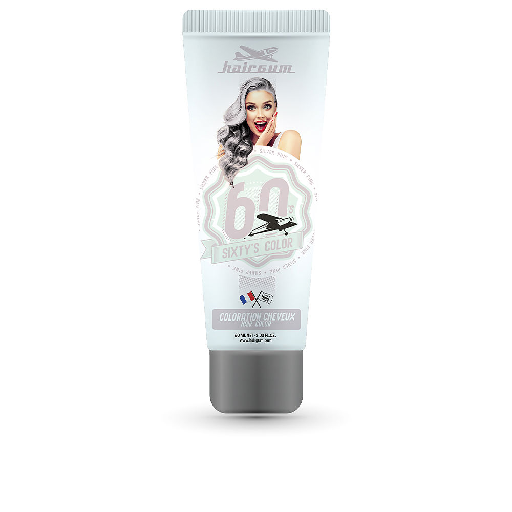 SIXTY'S COLOR - Tinte Capilar "Rosa Plateado" de Hairgum