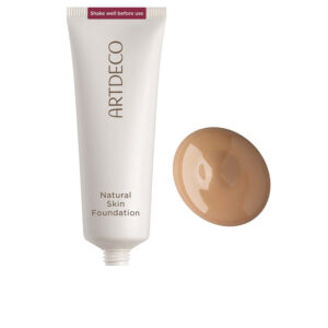 Artdeco Natural Skin Foundation #Neutral/Natural Tan - 25 ml de Luminosidad Suave