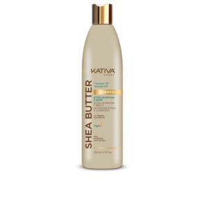 Champú Kativa Nutri-Repair de Manteca de Karité, Aceite de Coco y Marula - 355 ml