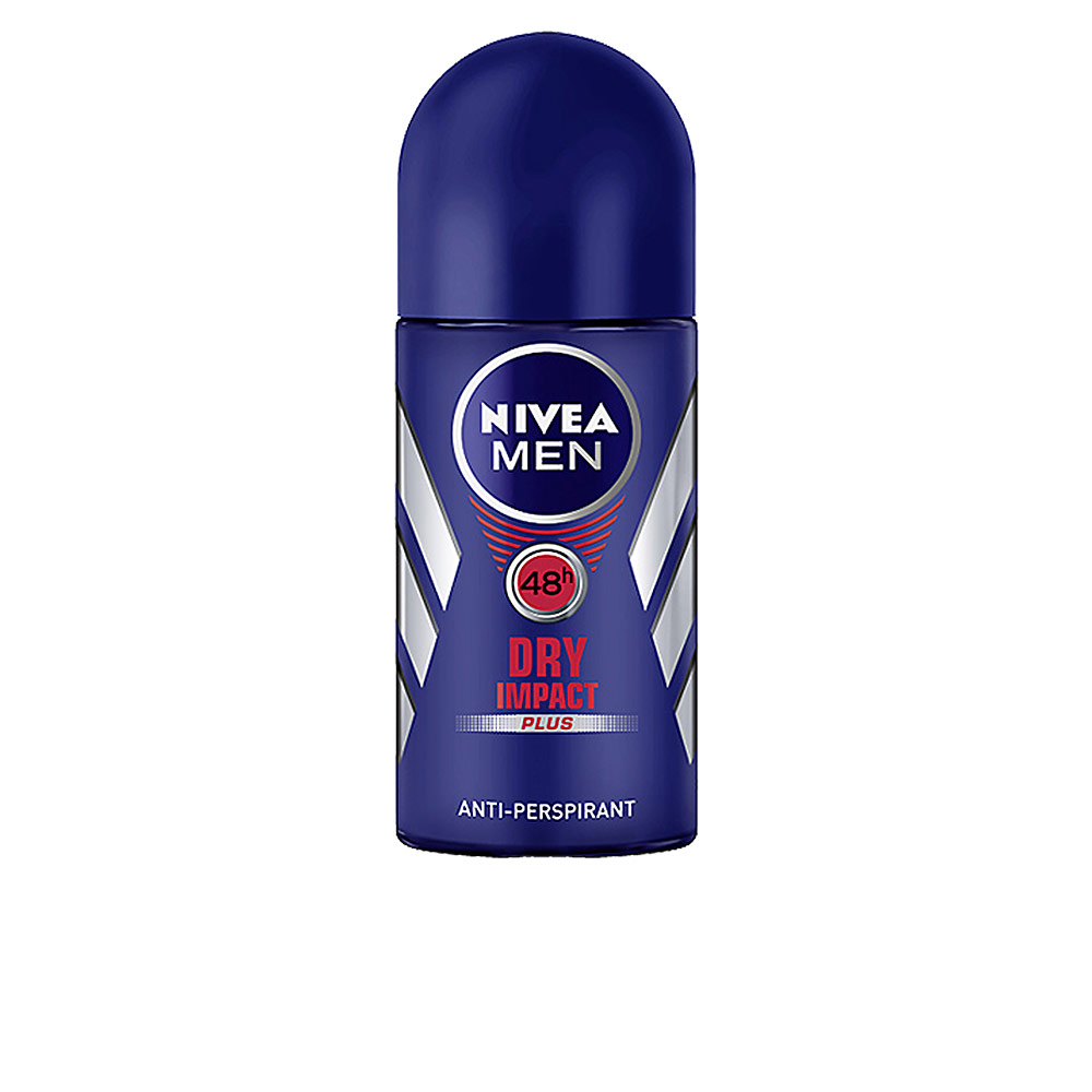 Nivea Men Dry Impact - Desodorante Roll-On 50 ml Protección Extra Fresca
