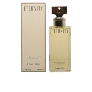 Calvin Klein ETERNITY Eau de Parfum 100 ml - La Fragancia del Amor Eterno en un Rociado Elegante