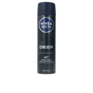 Nivea Men Deep Black Carbon: Desodorante Vaporizador 150 ml - Protección y Frescura Intensa