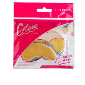 Glam Of Sweden - Máscara Dorada para Ojos 8 x 2 g: Brillo y Hidratación Revitalizante