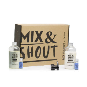 "Mix & Shout: Lote 4 Piezas para Rizos Suaves y Calmados"