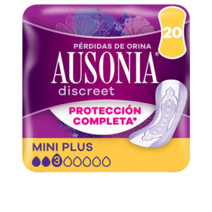 Ausonia DISCREET Mini Plus: Compresas de Incontinencia (20 unidades)