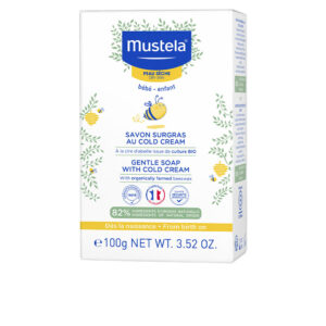 Mustela Bebé-Niño Jabón Nutri-Protectores con Cold Cream 100 gr