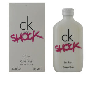 Calvin Klein CK ONE SHOCK FOR HER - Eau de Toilette Vaporizador 100 ml - Fascinante y Rebelde